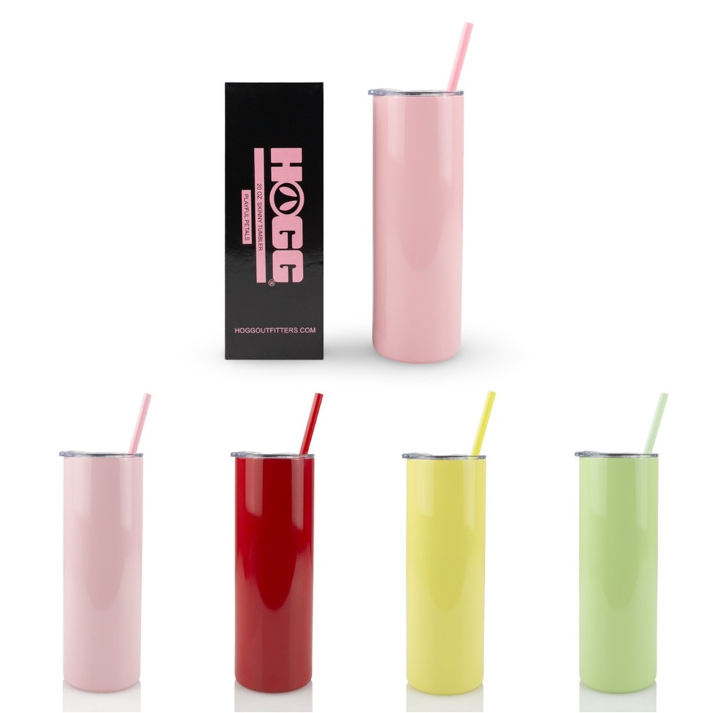 20 oz Skinny Tumbler HOGG Cupids Crush - Picture 5 of 7